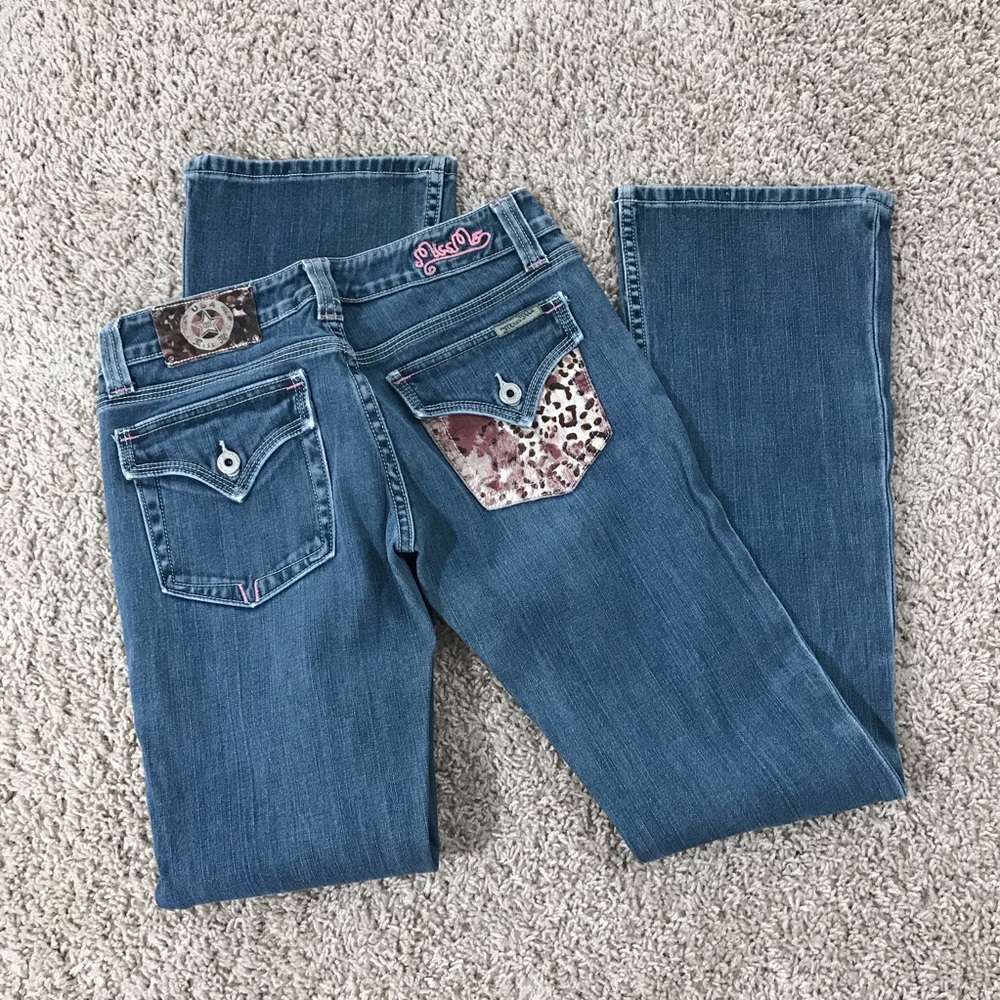 Miss Me Women's jeans Animal Print Pink 27